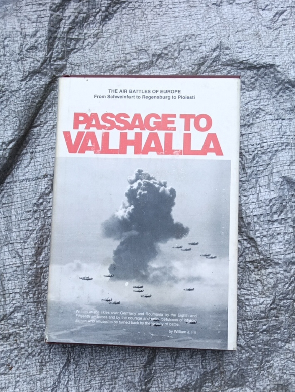 Passage to Valhalla Hardcover Book - White & Red Cover author Signed